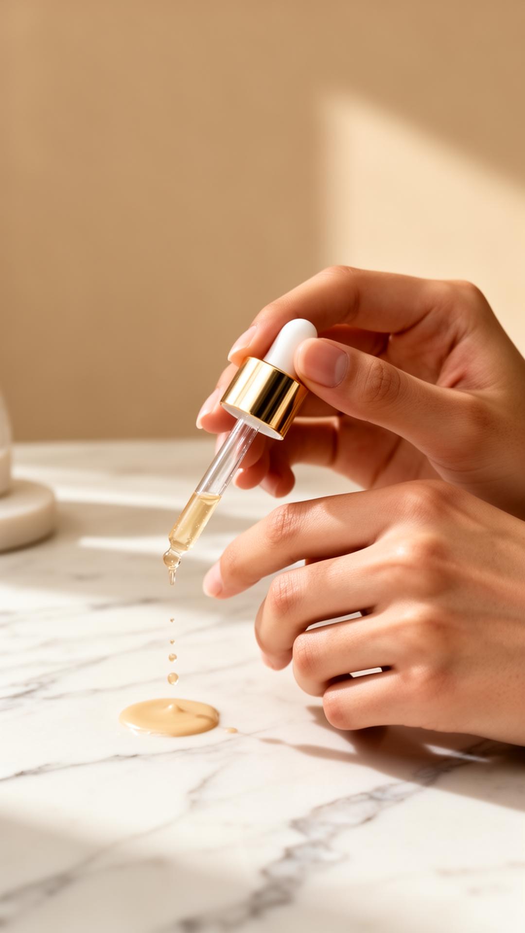 Luxury skincare application